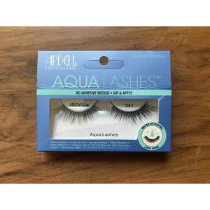 Ardell Aqua Lashes - Strip Lashes 341 (1 pair)  #63404 No Adhesive Needed
